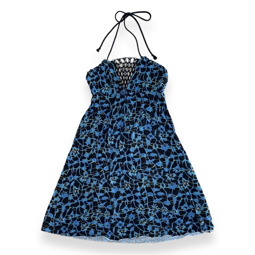 Pretty FREE PEOPLE Crystal Halter Dress- Size XS